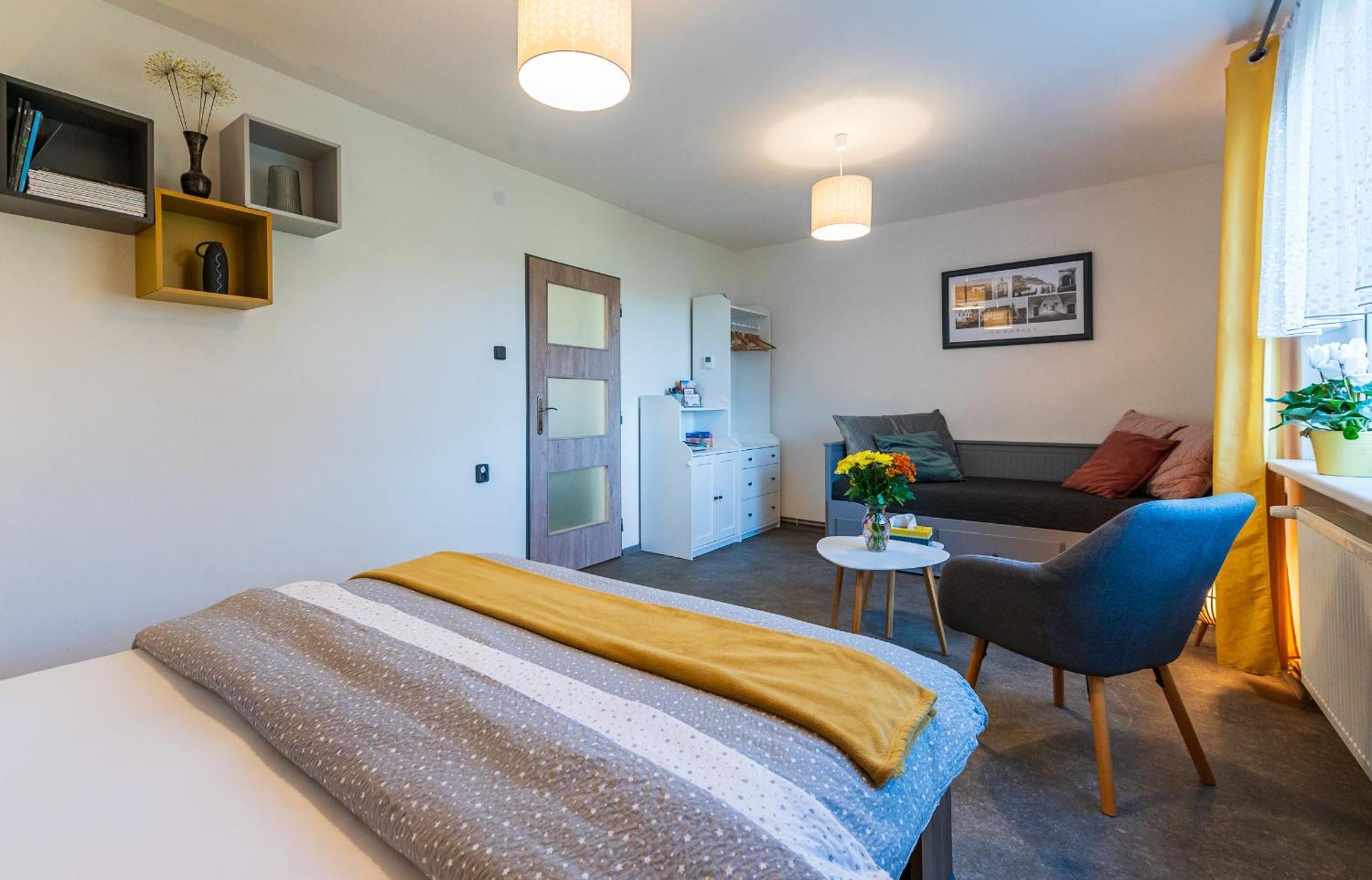 Ubytovani Na Samote - Apartman U Tesaru Komarice Экстерьер фото
